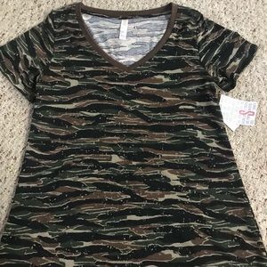 Lularoe Christy T- Camo